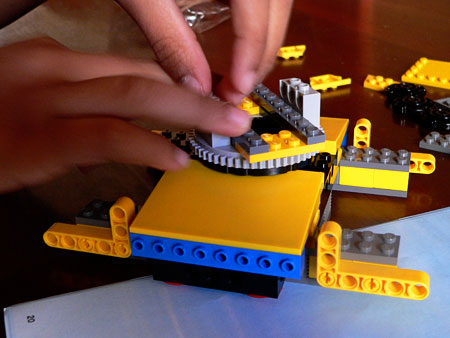 Lego Crane Crawler - stage 1
