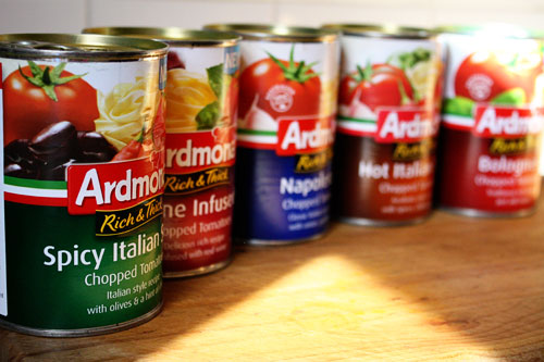 Ardmona rich and think canned tomatoes